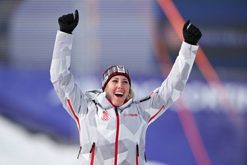 Alpine Skiing. Olympic Winter Games Milano-Cortina 2026. Women's Super-G. 12.02.2026