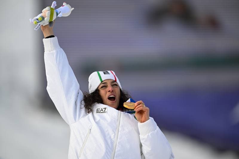 Alpine Skiing. Olympic Winter Games Milano-Cortina 2026. Women's Super-G. 12.02.2026