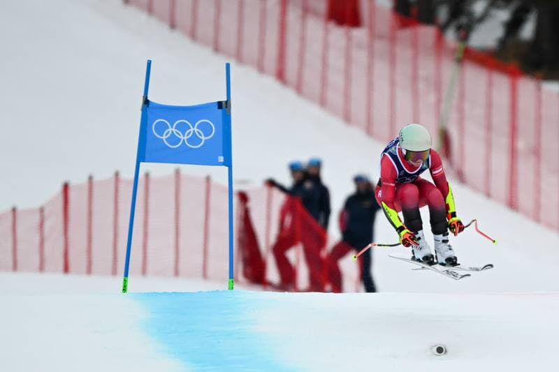 Alpine Skiing. Olympic Winter Games Milano-Cortina 2026. Women's Super-G. 12.02.2026