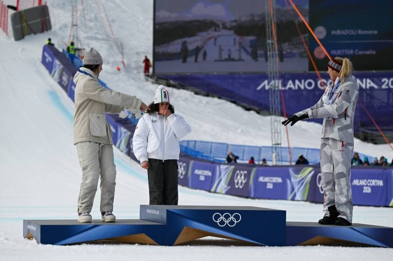 Alpine Skiing. Olympic Winter Games Milano-Cortina 2026. Women's Super-G. 12.02.2026