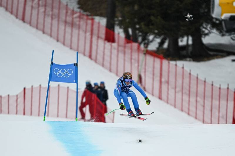 Alpine Skiing. Olympic Winter Games Milano-Cortina 2026. Women's Super-G. 12.02.2026