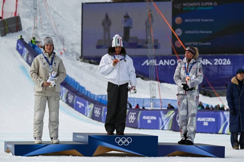 Alpine Skiing. Olympic Winter Games Milano-Cortina 2026. Women's Super-G. 12.02.2026