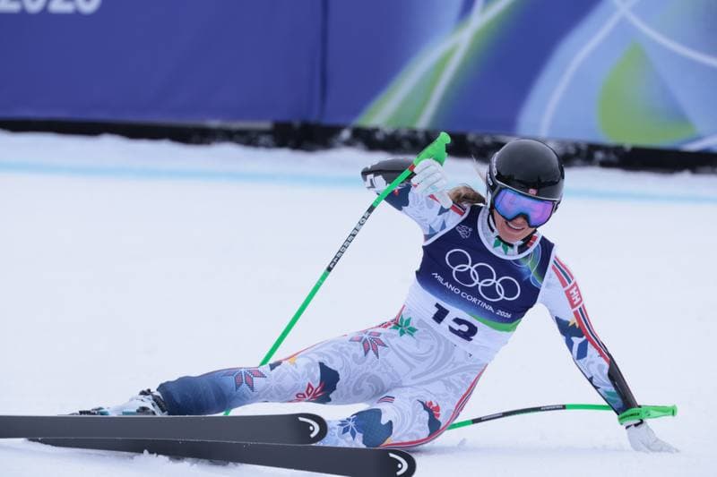 Alpine Skiing. Olympic Winter Games Milano-Cortina 2026. Women's Super-G. 12.02.2026