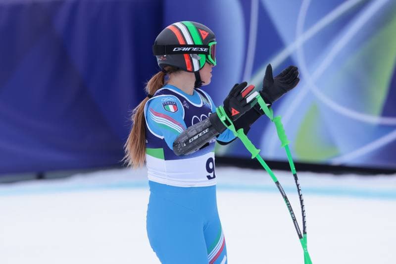 Alpine Skiing. Olympic Winter Games Milano-Cortina 2026. Women's Super-G. 12.02.2026
