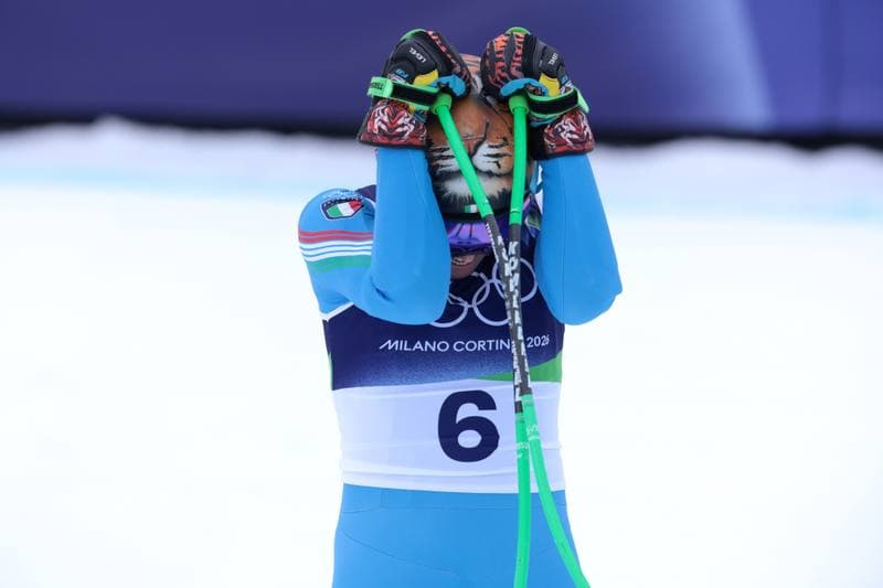 Alpine Skiing. Olympic Winter Games Milano-Cortina 2026. Women's Super-G. 12.02.2026