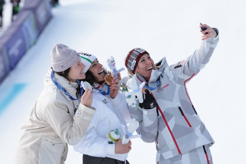 Alpine Skiing. Olympic Winter Games Milano-Cortina 2026. Women's Super-G. 12.02.2026