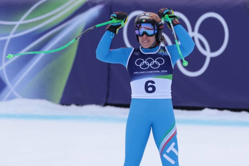 Alpine Skiing. Olympic Winter Games Milano-Cortina 2026. Women's Super-G. 12.02.2026