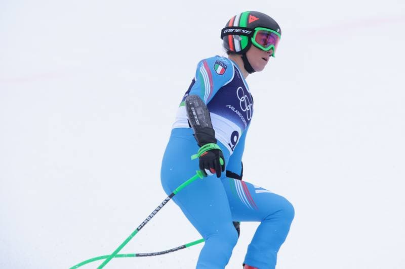 Alpine Skiing. Olympic Winter Games Milano-Cortina 2026. Women's Super-G. 12.02.2026