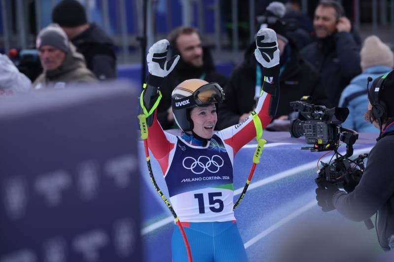 Alpine Skiing. Olympic Winter Games Milano-Cortina 2026. Women's Super-G. 12.02.2026