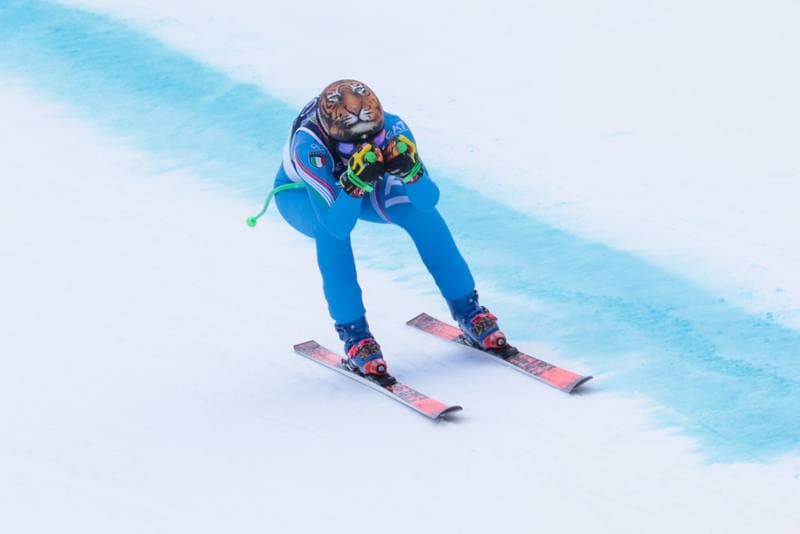 Alpine Skiing. Olympic Winter Games Milano-Cortina 2026. Women's Super-G. 12.02.2026