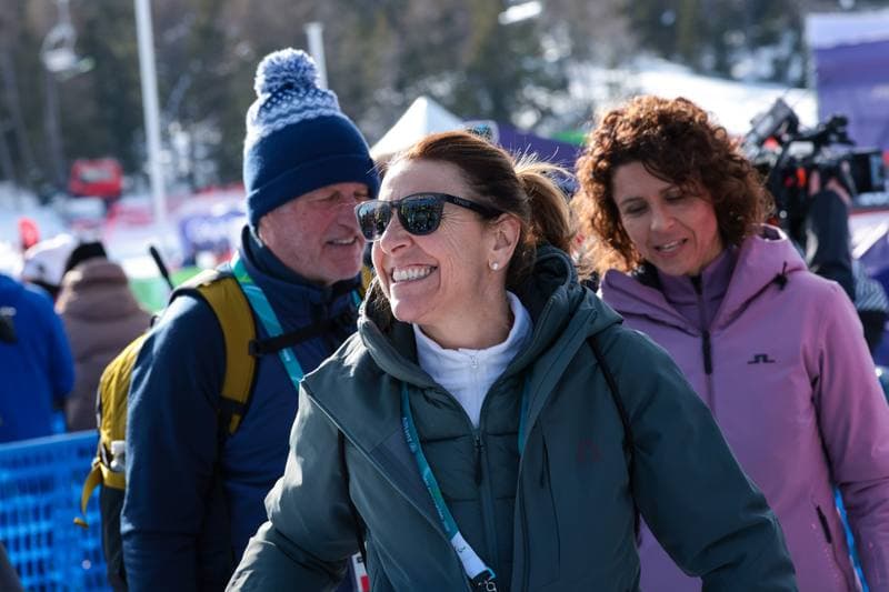 Alpine Skiing. Olympic Winter Games Milano-Cortina 2026. Women's Super-G. 12.02.2026