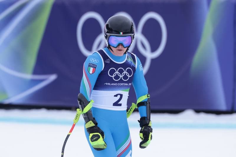 Alpine Skiing. Olympic Winter Games Milano-Cortina 2026. Women's Super-G. 12.02.2026