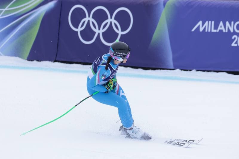 Alpine Skiing. Olympic Winter Games Milano-Cortina 2026. Women's Super-G. 12.02.2026