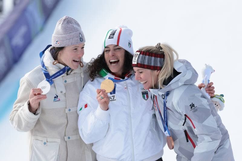 Alpine Skiing. Olympic Winter Games Milano-Cortina 2026. Women's Super-G. 12.02.2026