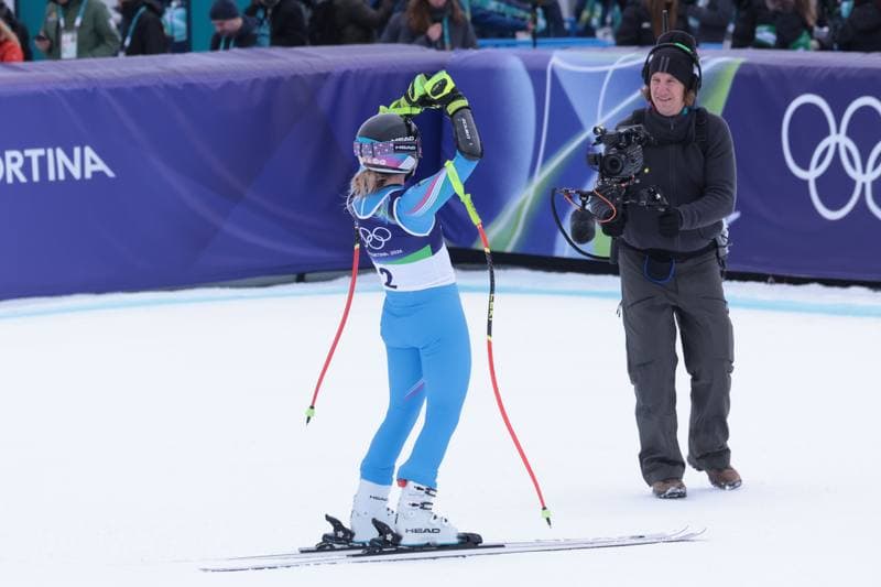 Alpine Skiing. Olympic Winter Games Milano-Cortina 2026. Women's Super-G. 12.02.2026