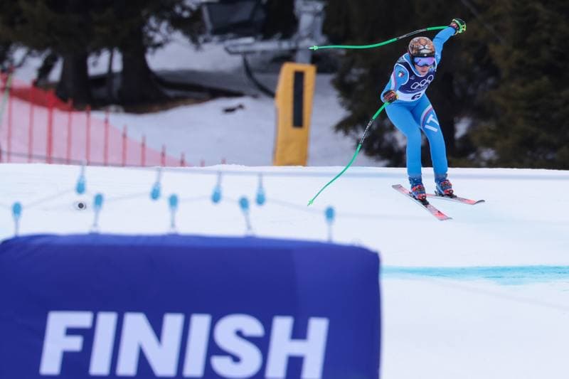 Alpine Skiing. Olympic Winter Games Milano-Cortina 2026. Women's Super-G. 12.02.2026
