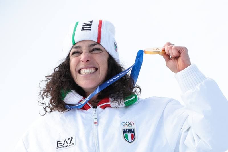 Alpine Skiing. Olympic Winter Games Milano-Cortina 2026. Women's Super-G. 12.02.2026