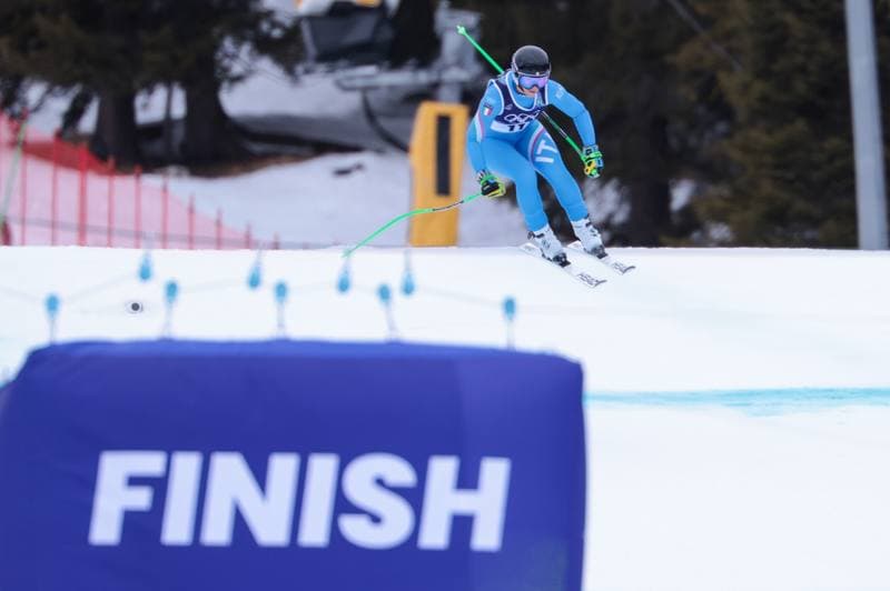 Alpine Skiing. Olympic Winter Games Milano-Cortina 2026. Women's Super-G. 12.02.2026