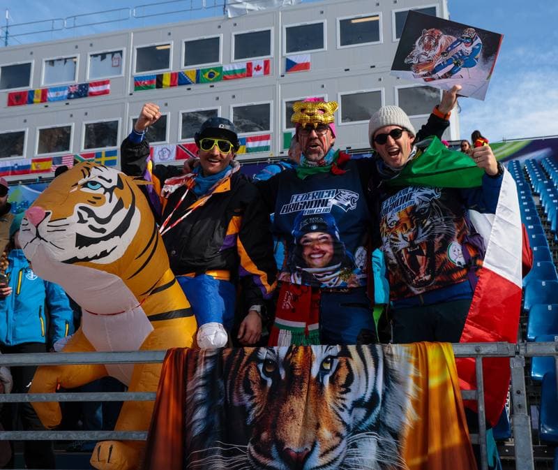 Alpine Skiing. Olympic Winter Games Milano-Cortina 2026. Women's Super-G. 12.02.2026