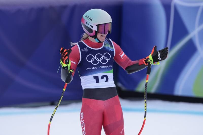 Alpine Skiing. Olympic Winter Games Milano-Cortina 2026. Women's Super-G. 12.02.2026