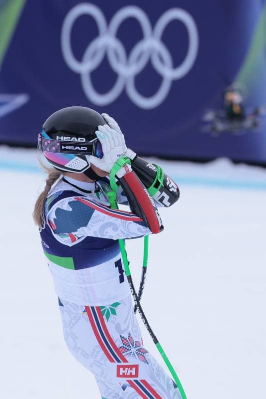 Alpine Skiing. Olympic Winter Games Milano-Cortina 2026. Women's Super-G. 12.02.2026