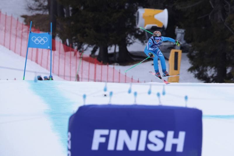 Alpine Skiing. Olympic Winter Games Milano-Cortina 2026. Women's Super-G. 12.02.2026