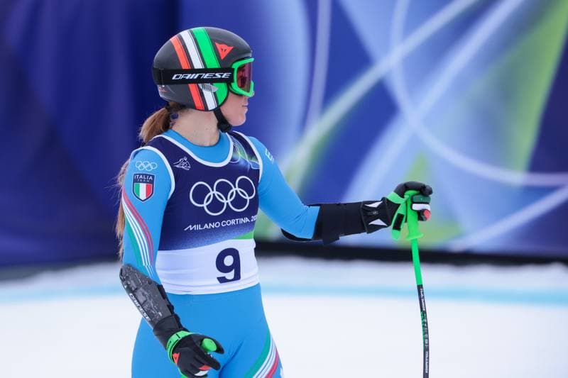 Alpine Skiing. Olympic Winter Games Milano-Cortina 2026. Women's Super-G. 12.02.2026