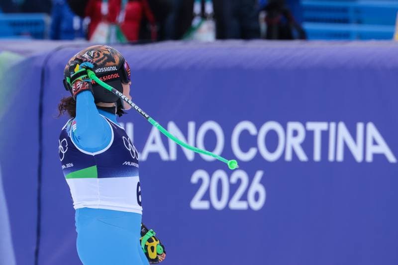 Alpine Skiing. Olympic Winter Games Milano-Cortina 2026. Women's Super-G. 12.02.2026