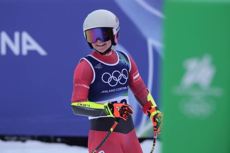 Alpine Skiing. Olympic Winter Games Milano-Cortina 2026. Women's Super-G. 12.02.2026