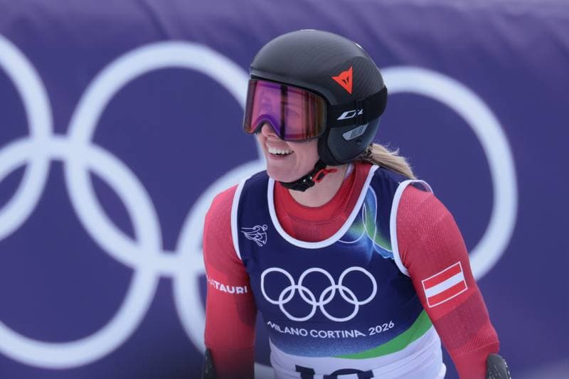 Alpine Skiing. Olympic Winter Games Milano-Cortina 2026. Women's Super-G. 12.02.2026