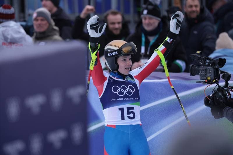 Alpine Skiing. Olympic Winter Games Milano-Cortina 2026. Women's Super-G. 12.02.2026