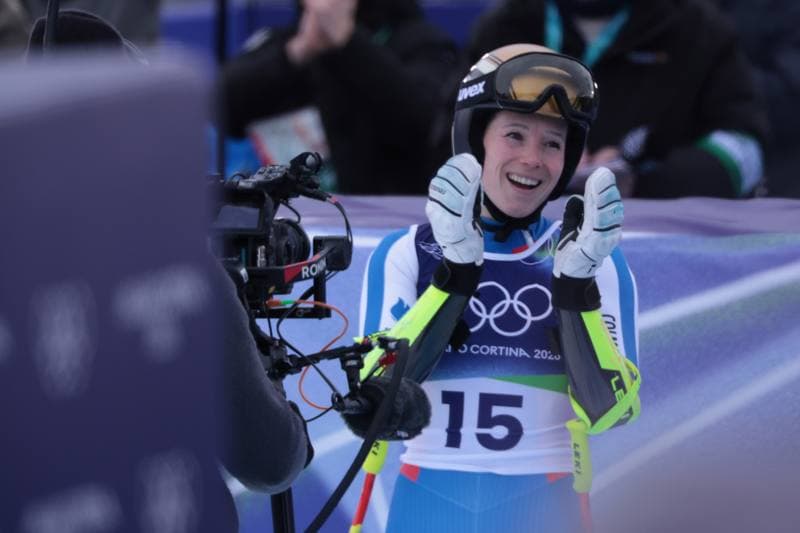 Alpine Skiing. Olympic Winter Games Milano-Cortina 2026. Women's Super-G. 12.02.2026