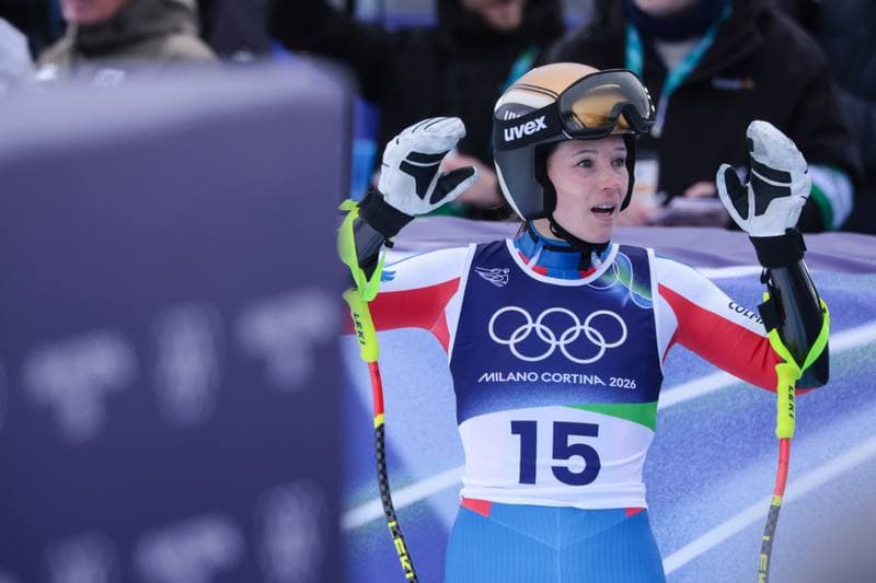 Alpine Skiing. Olympic Winter Games Milano-Cortina 2026. Women's Super-G. 12.02.2026