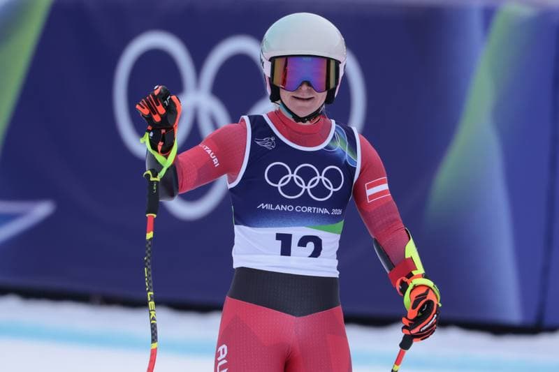 Alpine Skiing. Olympic Winter Games Milano-Cortina 2026. Women's Super-G. 12.02.2026
