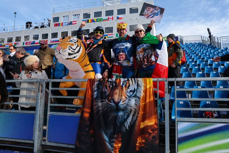 Alpine Skiing. Olympic Winter Games Milano-Cortina 2026. Women's Super-G. 12.02.2026