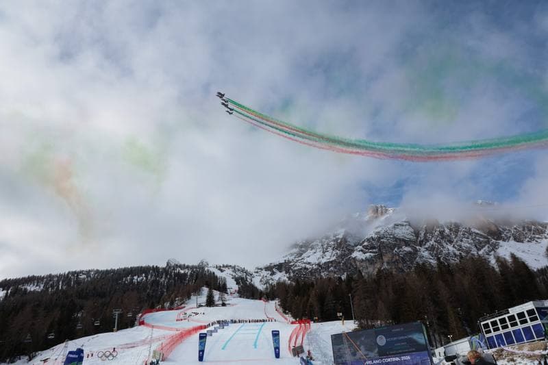 Alpine Skiing. Olympic Winter Games Milano-Cortina 2026. Women's Super-G. 12.02.2026