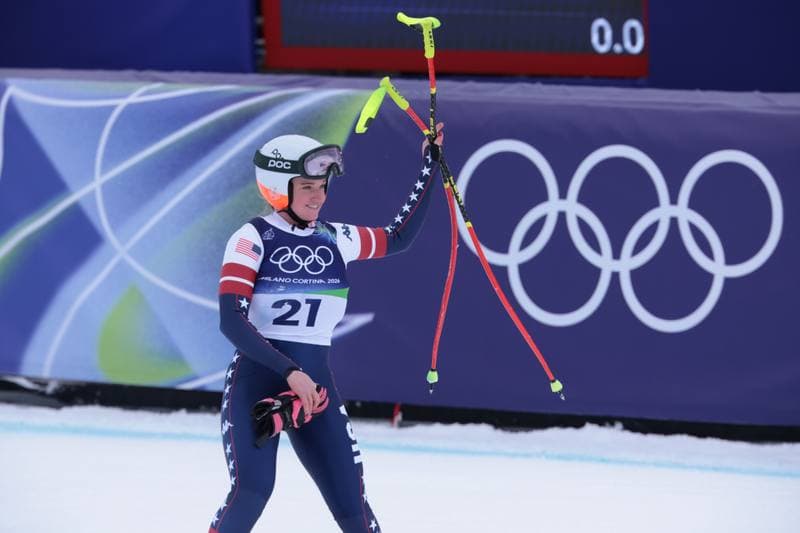 Alpine Skiing. Olympic Winter Games Milano-Cortina 2026. Women's Super-G. 12.02.2026