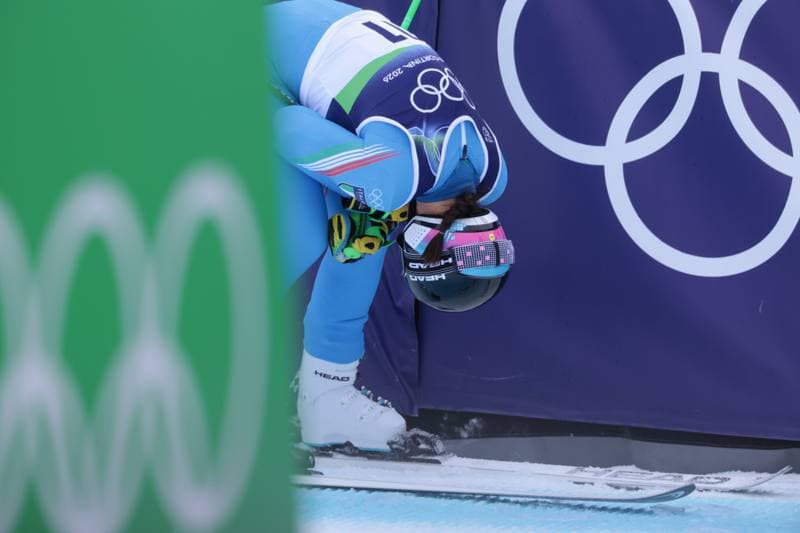 Alpine Skiing. Olympic Winter Games Milano-Cortina 2026. Women's Super-G. 12.02.2026