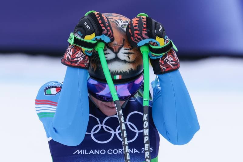 Alpine Skiing. Olympic Winter Games Milano-Cortina 2026. Women's Super-G. 12.02.2026