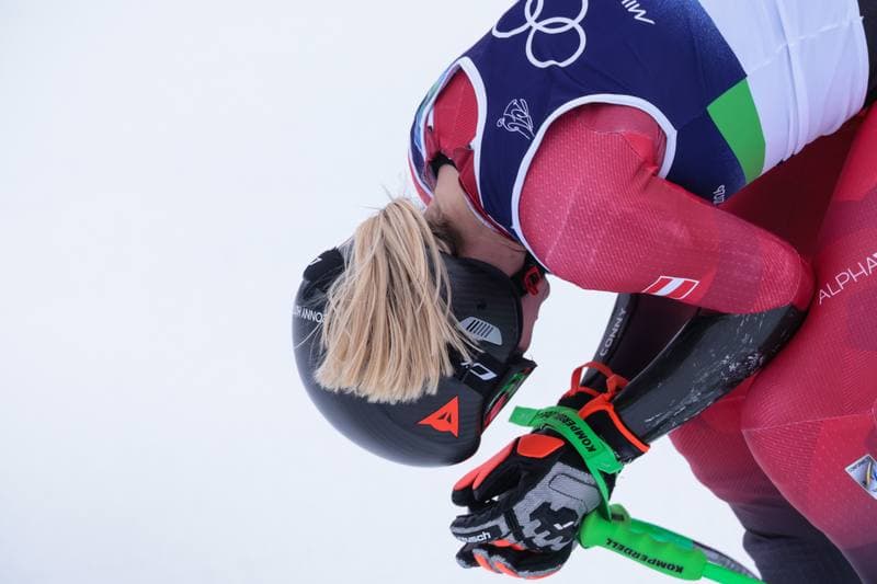Alpine Skiing. Olympic Winter Games Milano-Cortina 2026. Women's Super-G. 12.02.2026
