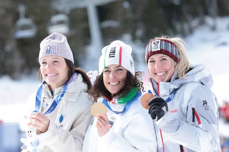 Alpine Skiing. Olympic Winter Games Milano-Cortina 2026. Women's Super-G. 12.02.2026