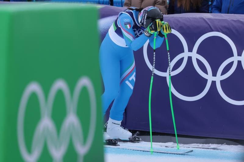 Alpine Skiing. Olympic Winter Games Milano-Cortina 2026. Women's Super-G. 12.02.2026