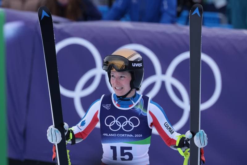 Alpine Skiing. Olympic Winter Games Milano-Cortina 2026. Women's Super-G. 12.02.2026