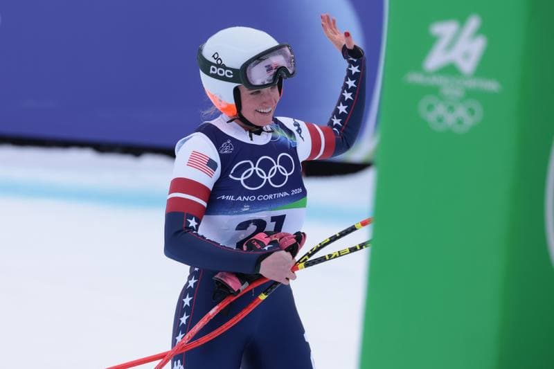 Alpine Skiing. Olympic Winter Games Milano-Cortina 2026. Women's Super-G. 12.02.2026
