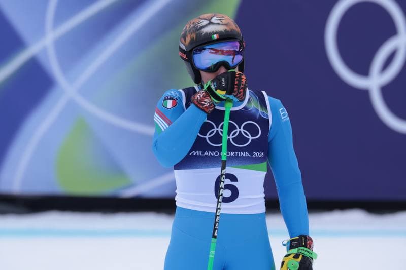 Alpine Skiing. Olympic Winter Games Milano-Cortina 2026. Women's Super-G. 12.02.2026