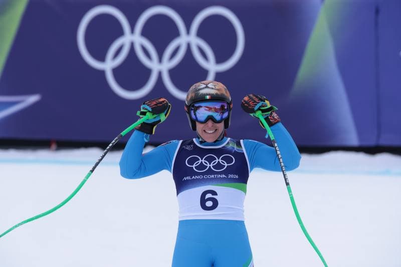 Alpine Skiing. Olympic Winter Games Milano-Cortina 2026. Women's Super-G. 12.02.2026