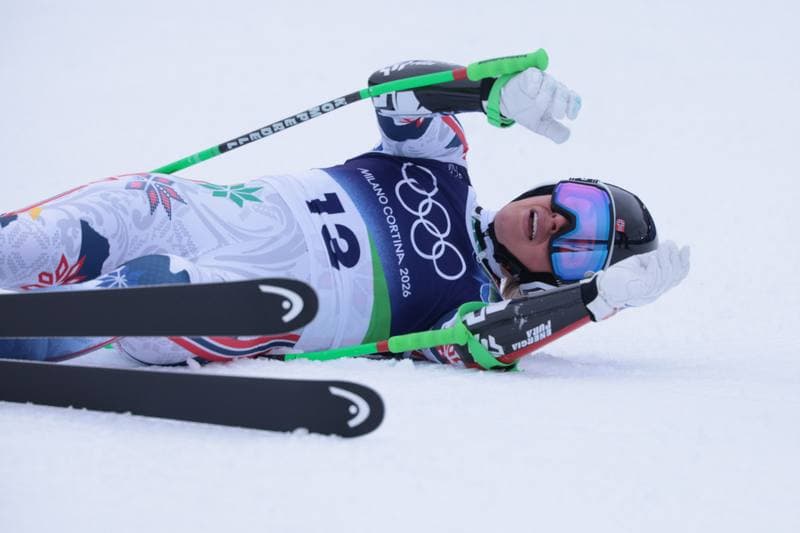 Alpine Skiing. Olympic Winter Games Milano-Cortina 2026. Women's Super-G. 12.02.2026