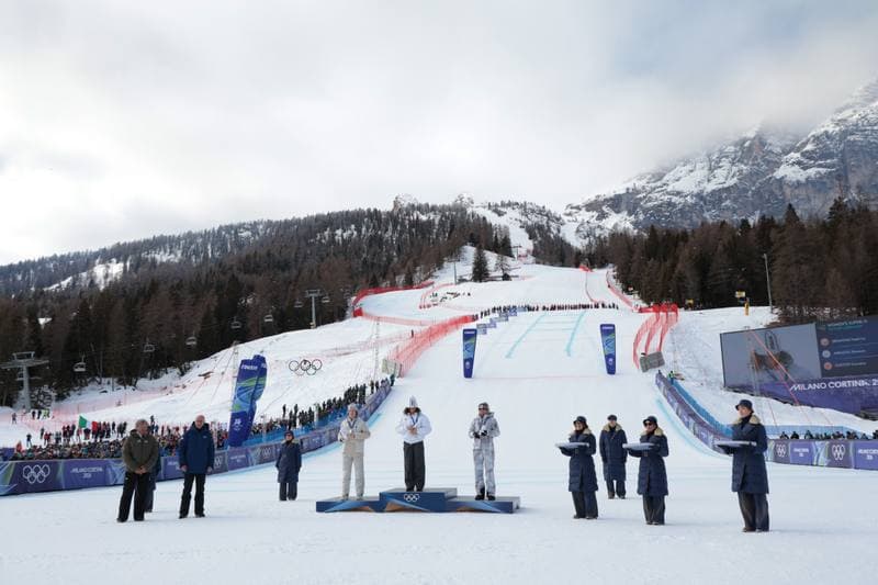 Alpine Skiing. Olympic Winter Games Milano-Cortina 2026. Women's Super-G. 12.02.2026