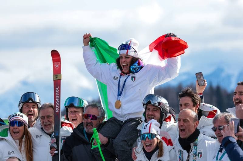 Alpine Skiing. Olympic Winter Games Milano-Cortina 2026. Women's Super-G. 12.02.2026