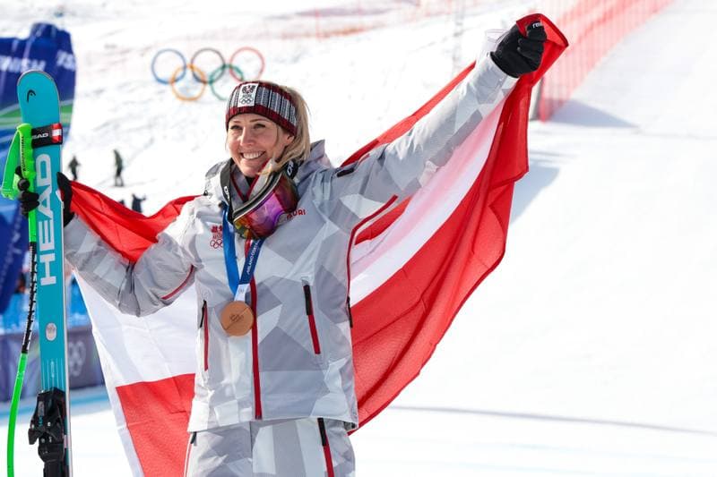 Alpine Skiing. Olympic Winter Games Milano-Cortina 2026. Women's Super-G. 12.02.2026
